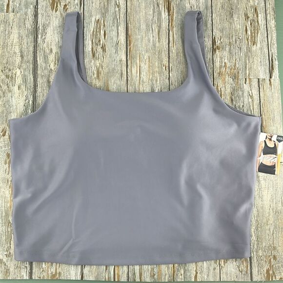 Women's Shine Long Line Sports Bra Tank Top 2-Pack Size XXXL - Picture 3 of 8